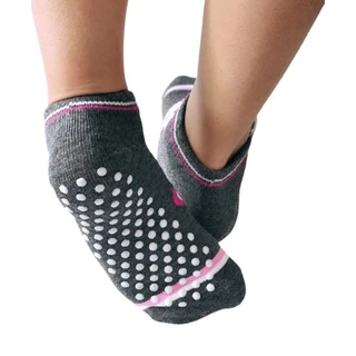 Par de Meia Antiderrapante Infantil Meninas Cano Médio Tecido de Algodão Confortável em Oferta na Shopee