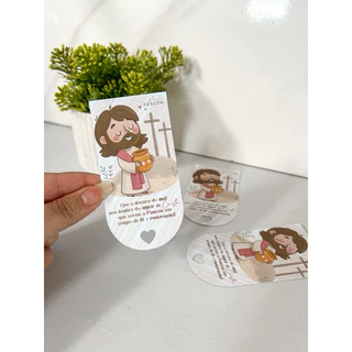 Card Pascoa Porta Mel Lembrancinha de Páscoa Cristã Lembrancinha Religiosa( NÃO ACOMPANHA MEL) em Oferta na Shopee