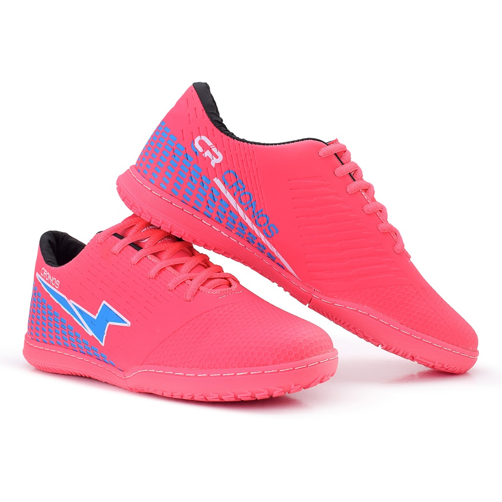 Chuteira Futsal Cronos Dynamics + Caneleira Grátis Conforto Máximo