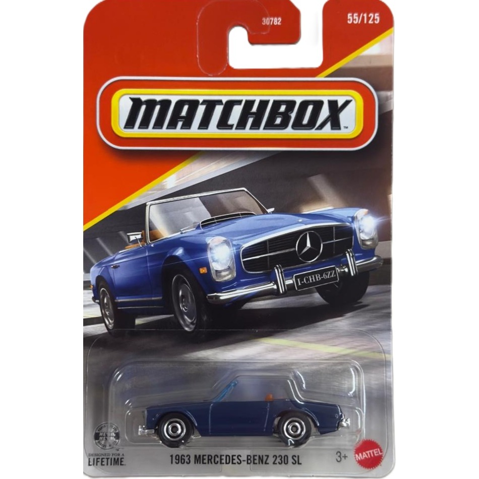 Mainline Matchbox Lifetime Básico 1:64 Miniatura/Carrinho A