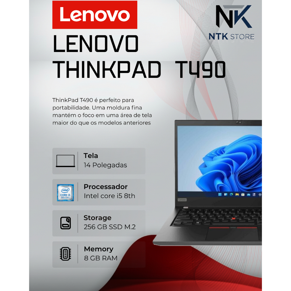 Lenovo I5 8GB 256GB SSD em Promoção na Shopee Brasil 2026