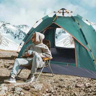 Barraca Camping Acampamento3/4Pessoas Grande Varanda - Camping Praia - Acampamento A Prova D'Água