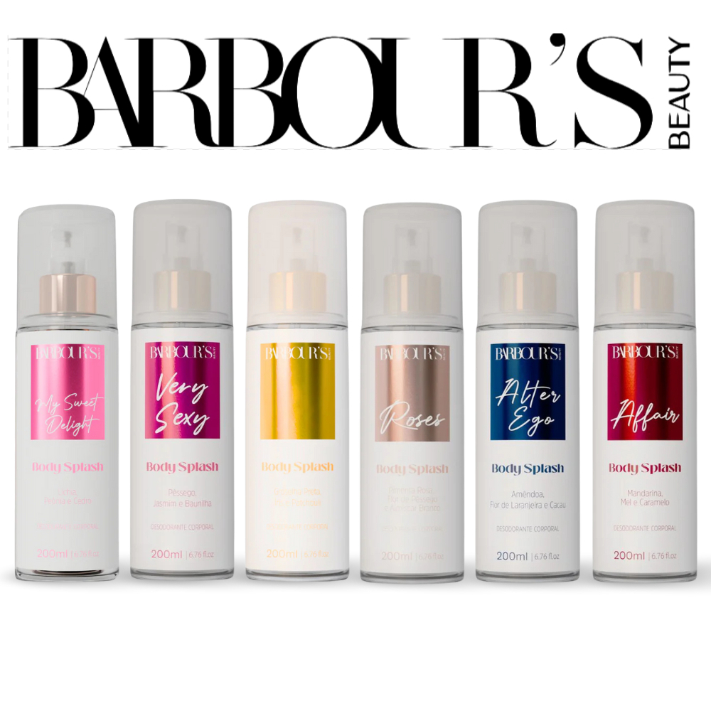 Body Splash Barbour's Beauty Feminino 200 ml | Shopee Brasil