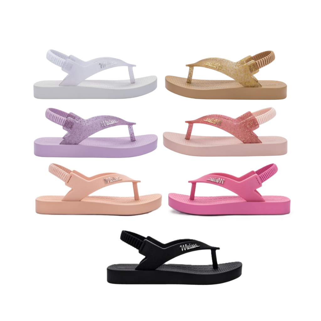 Sandália Infantil Bebê Mini Melissa Sun Long Beach Original