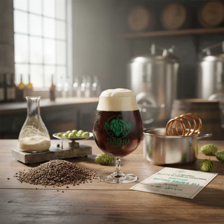 Kit de Insumos - Receita de Cerveja artesanal - British Brown Ale - 20 Litros