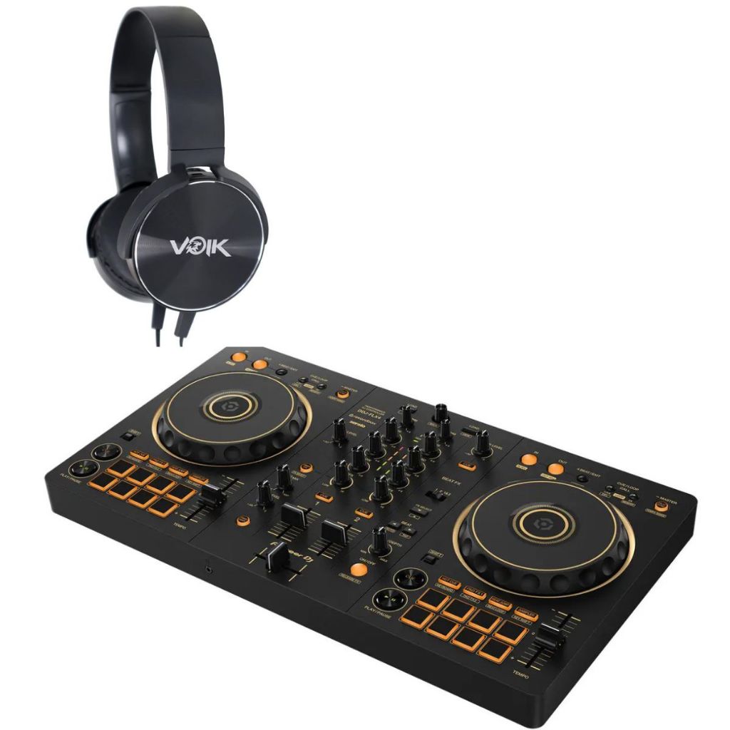 Controladora Dj Pioneer DDJ-FLX4 2 Canais Bluetooth USB-C