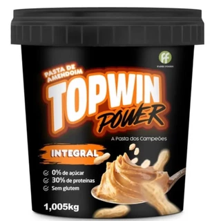 PASTA DE AMENDOIM INTEGRAL 1 KG TOP WIN