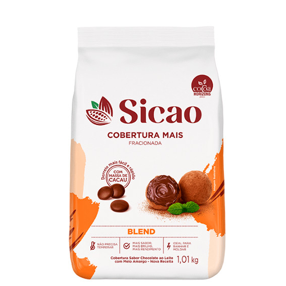 Cobertura Mais Gotas Fracionada Sicao 1,01kg Blend