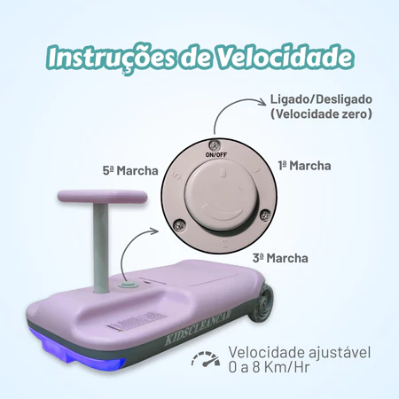 Carrinho Infantil Elétrico 12V 2 em 1 — detalhe 7