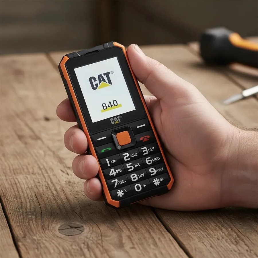 Celular Caterpillar B40 Dual Chip 4G IP67 Celular Robusto à Prova d’Água e Quedas