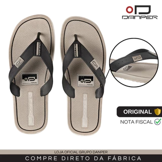 Presente Chinelo Masculino + Carteira Maculina Original Confortável Danper Dia dos Pais
