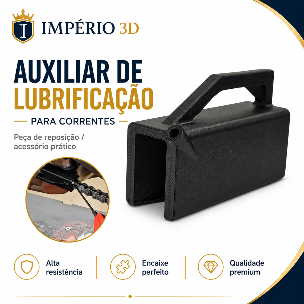Aplicador De Lubrificante Para Corrente De Moto E Bicicleta Universal ...