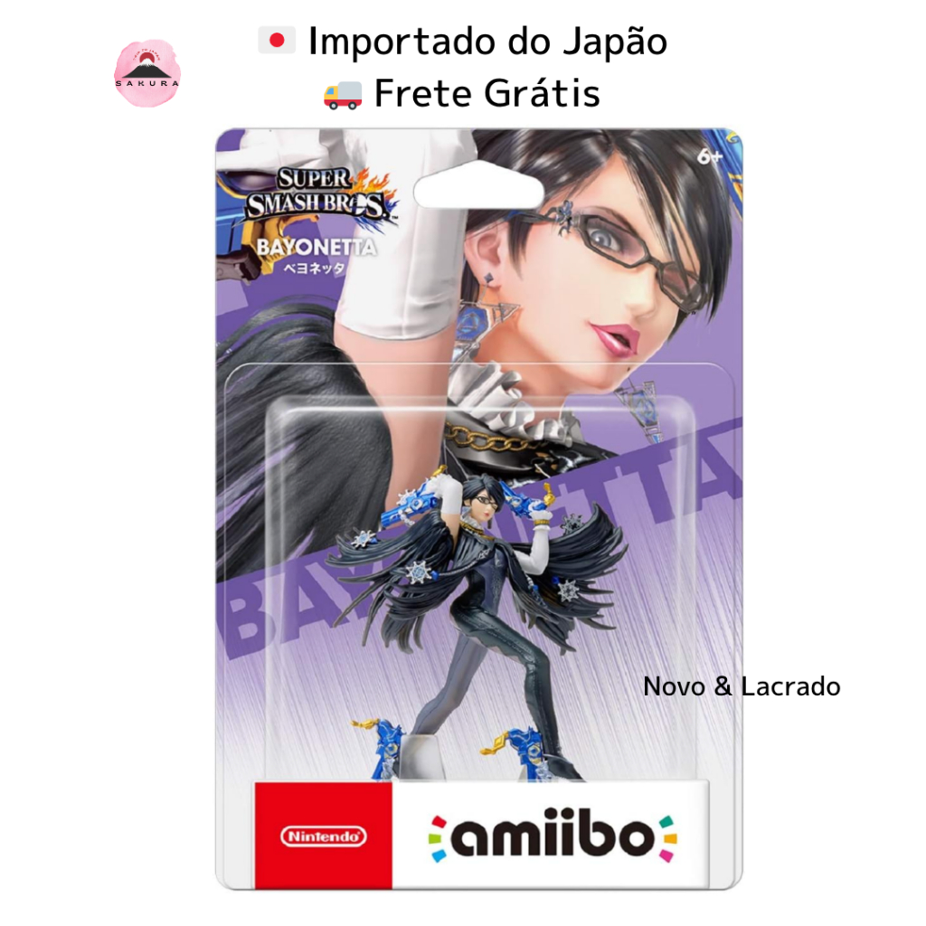amiibo Bayonetta Original Nintendo [Do Japão] | Shopee Brasil