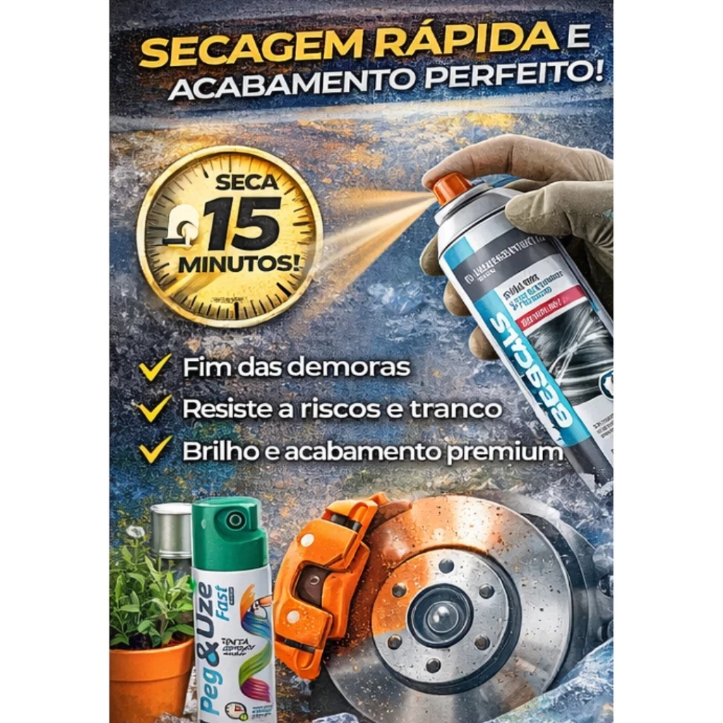 TINTA SPRAY PEG & UZE USO GERAL - Imagem 3