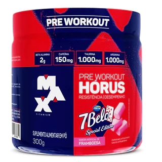 Pré-treino Hórus Max Titanium (300-150g)