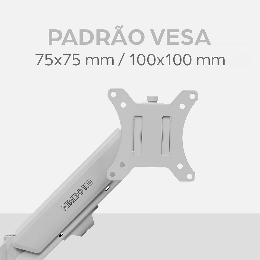 Suporte Articulado Ajustável para Monitor 13" a 32" com Pistão a Gás - foto 2