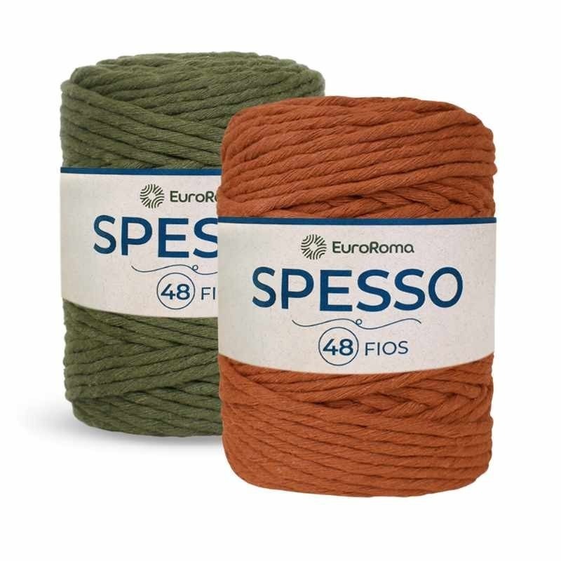 Spesso 48 fio Euroroma 1kg | Shopee Brasil