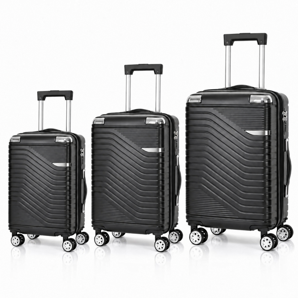Kit Conjunto 3 Malas De Viagem Pmg Resistente Premium Pequena 10kg