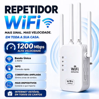 1200Mbps 5Ghz Repetidor Wifi Sem Fio 2.4G 5G Amplificador De Sinal Extensor Roteador Booster Network