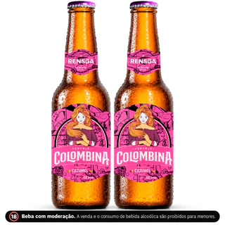 Cerveja Colombina Cozumel Catharina Sour 355ml Kit C/2 Un