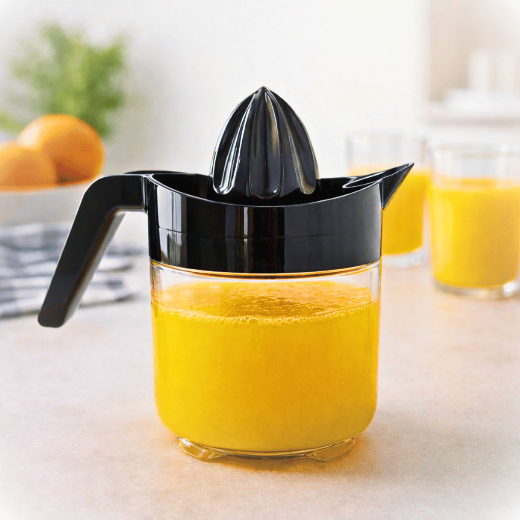 Espremedor de Fruta Laranja Limão Jarra de Suco Manual 600ml