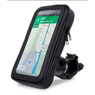 Suporte Para Moto e Bike A Prova de Agua 6,6 Polegadas Facil Manuseio Alta Fixação