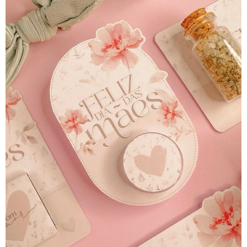 Card Para Hidratante Dia das Mães Mimo Dia das Mães Lembrancinha Dia Das Mães (NÃO ACOMPANHA POTE) em Oferta na Shopee