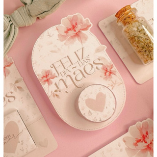 Card Para Hidratante Dia das Mães Mimo Dia das Mães Lembrancinha Dia Das Mães (NÃO ACOMPANHA POTE) em Oferta na Shopee