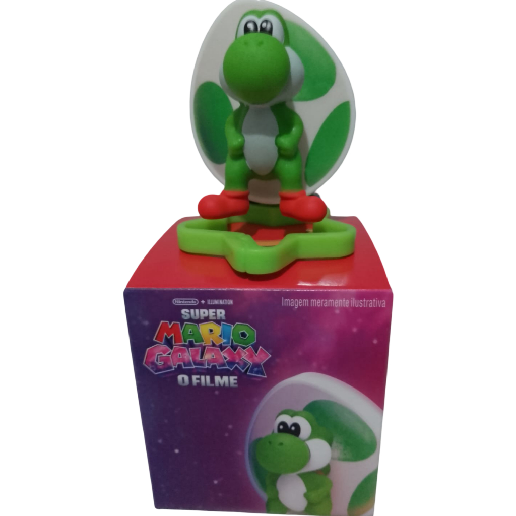 Coleção Nova Chaveiro Temático McDonald's x Super Mario Galaxy 2026 - Variação Yoshi Original em Oferta na Shopee