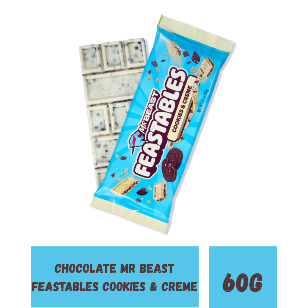 CHOCOLATE MR BEAST FEASTABLES 60G SABORES IMPORTADA | Shopee Brasil