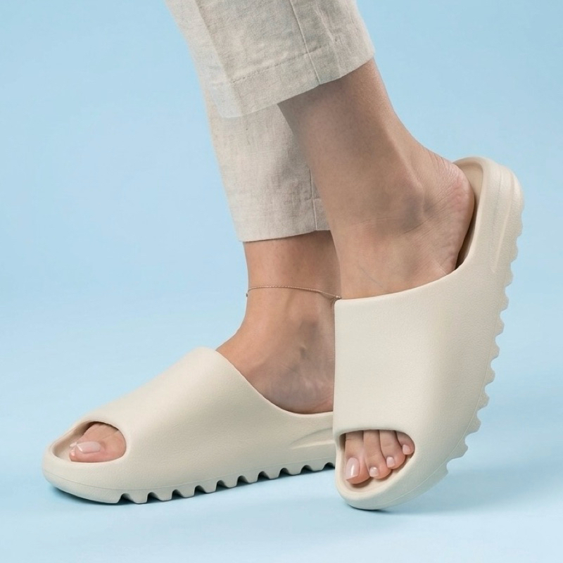 adidas gazelle silver green womens Yeezy Slide Onyx