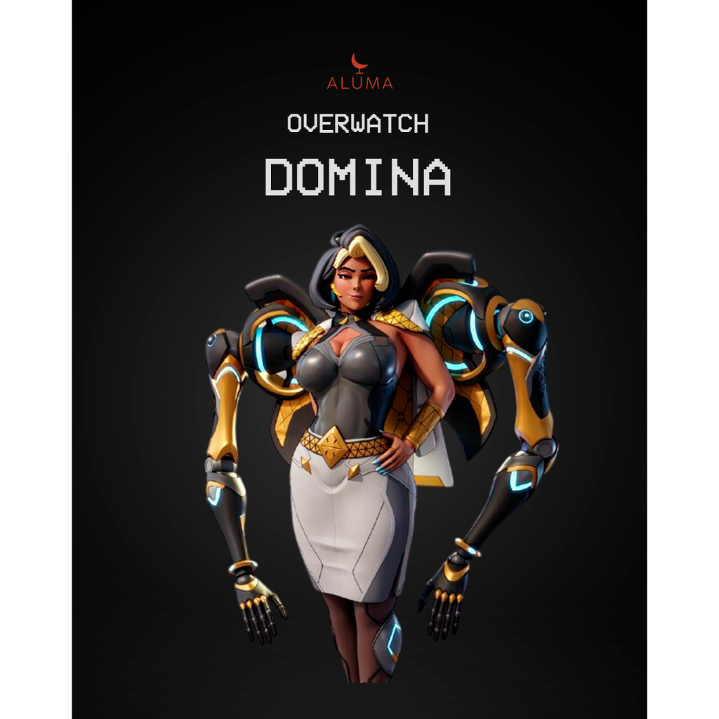 Action Figure Domina (Vaira Singhania) Overwatch 2 - Estátua em Resina ...