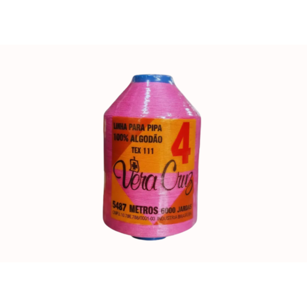 LINHA FIO 4 6000 JDS VERA CRUZ 100% ALGODÃO | Shopee Brasil
