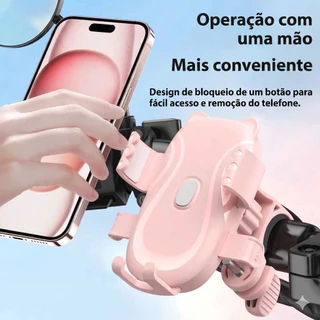 SUPORTE DE CELULAR PARA GUIDÃO LE-166 – MAIS SEGURANÇA EM CADA TRAJETO!