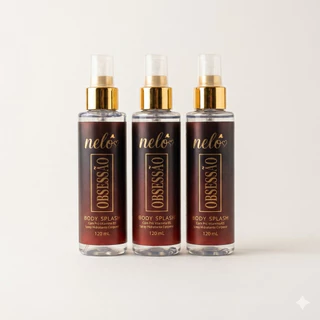 Kit 3 Body Splash Obsessão 120ml - Nelô