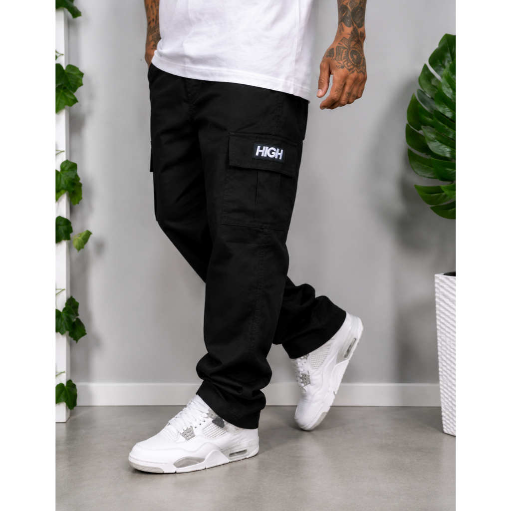 Calça Cargo streetwear Masculina/Feminina HI GI – Estilo Skate, 6 ...