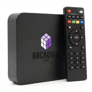 Arcadian Box - Smart TV Box Android (4K Ultra HD) - Fliperama Arcadian