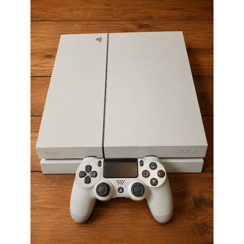 Console playstation 4 FAT Branco 500Gb DESBLOQUEADO Semi Novo com