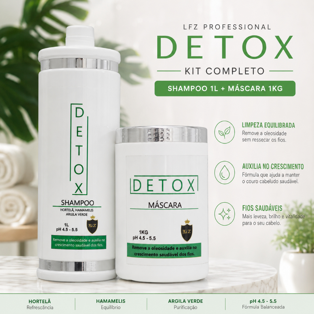 Kit Detox 1kg – Lafiuzaprofessional | Shopee Brasil