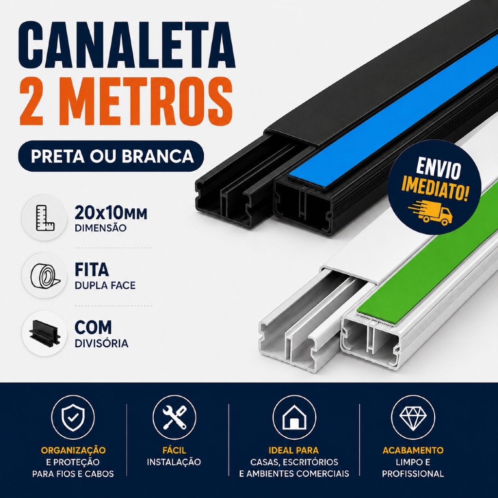 Canaleta Esconde Fios em Oferta | Shopee 2026
