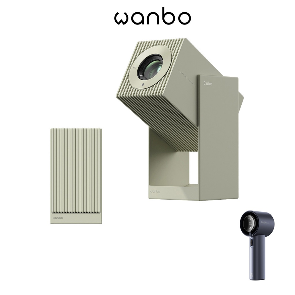 Projetor Portatil Inteligente Wanbo Cube 2 Pro Netflix Oficial