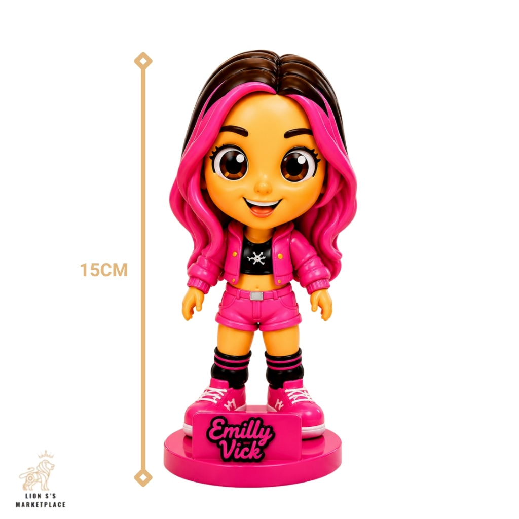 新品未使用　VICK × ALLRIGHTSRESERVED SET PACK Kit Tropa dos Rosa C/5 Bonecos Emily Vick, Void, Katlen, Robson