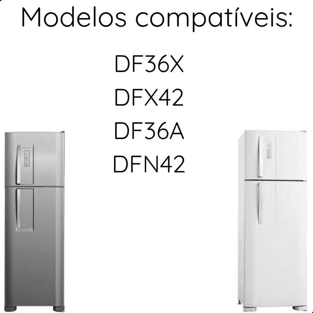Suporte do Puxador da Porta Geladeira Electrolux Dfx42 Df36x