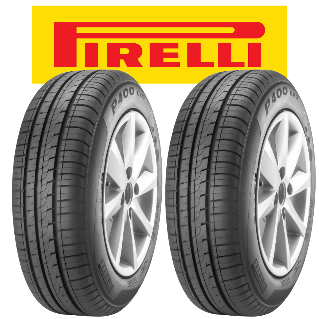 Kit 2 Pneu 17565R14 P400 Evo 82h Aro 14 Pirelli Original