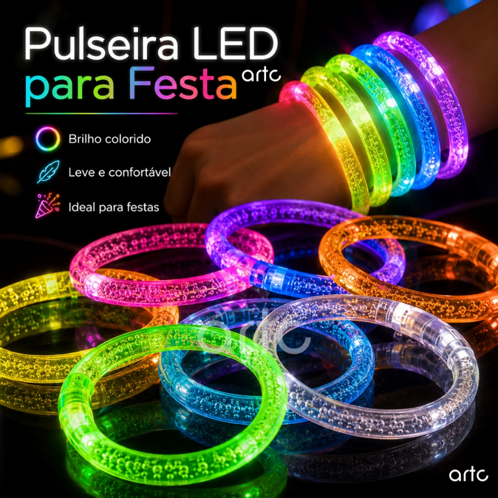 Pulseira de Led para Festa em Oferta | Shopee Brasil 2026