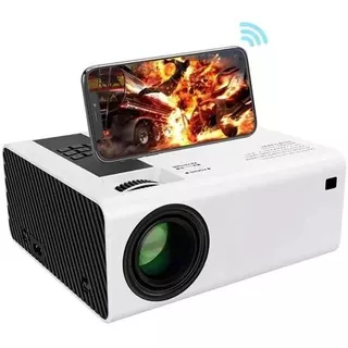 Projetor Led Y6 Wifi tela gigante 200 Polegadas 3000 Lumens HDMI Bivolt cinema em casa alta qualidade.