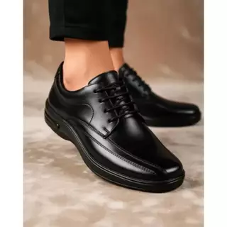 Sapato Social Comforto Palmilha Gel Masculino Couro