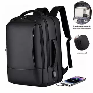 jiesipote mochila masculina reforçadaImpermeável Mochila de trabalho femininaGrande capacidade de