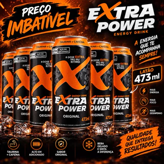 6 UNIDADES ENERGETICO LATÃO 473 ML ( POR PREÇO IMBATÍVEL)