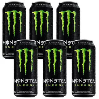 Energético Monster Energy Original 473ml - 6 Unidades